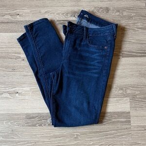Old Navy Mid-Rise Rockstar Super Skinny Jeans - Deep Blue
